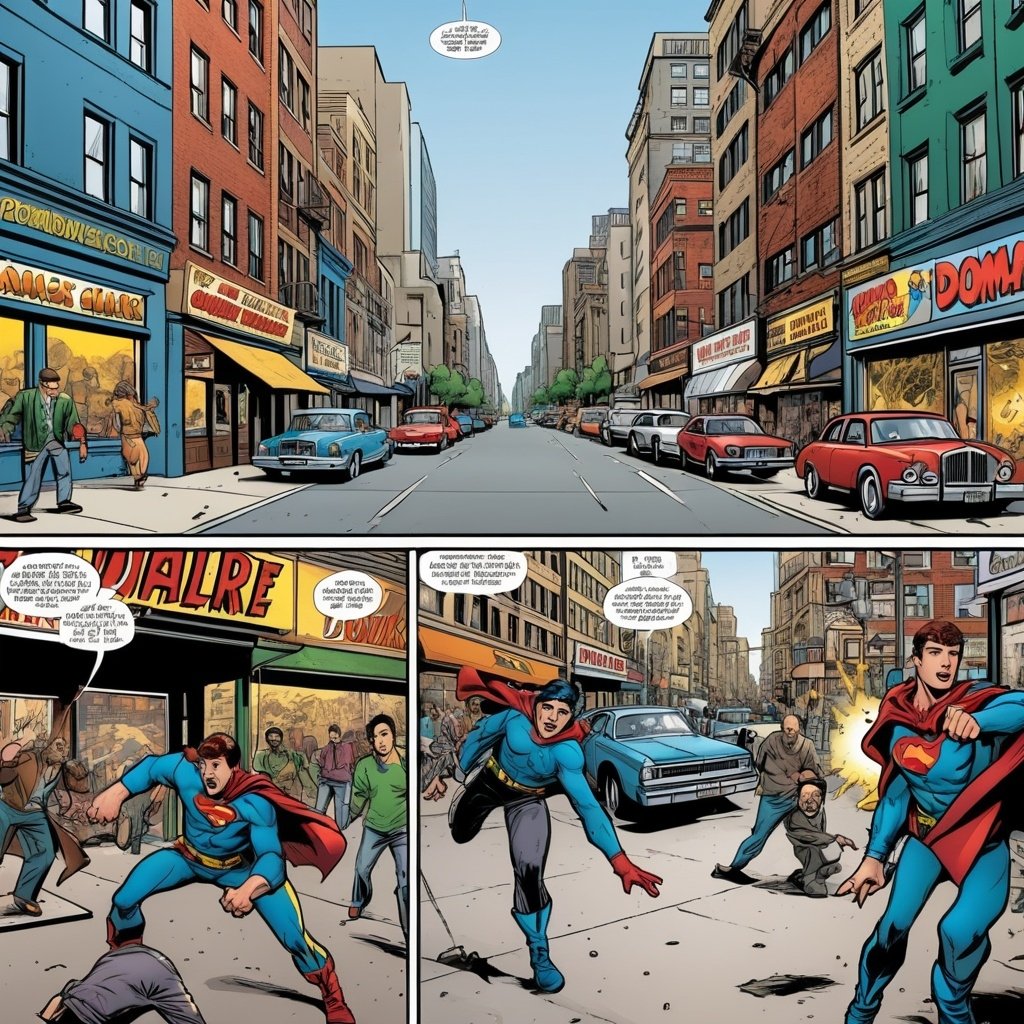 Comic Book Page